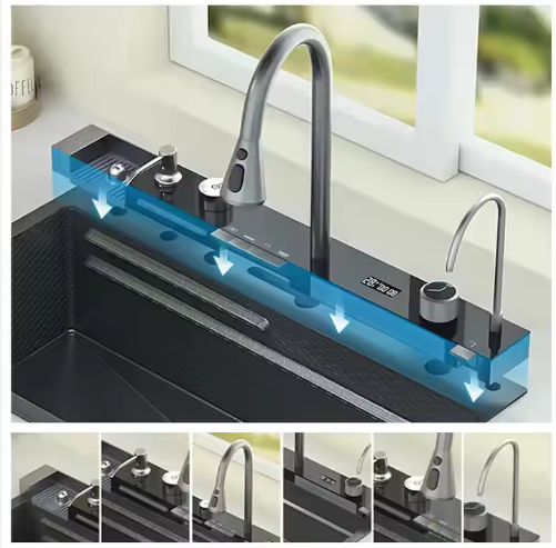Multifunctional Waterfall Kitchen Sink suppliers