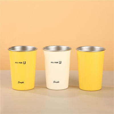 304 Acero Inoxidable Sapa-Capa Uma Taza